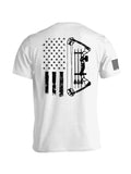 Compound Bow USA Flag