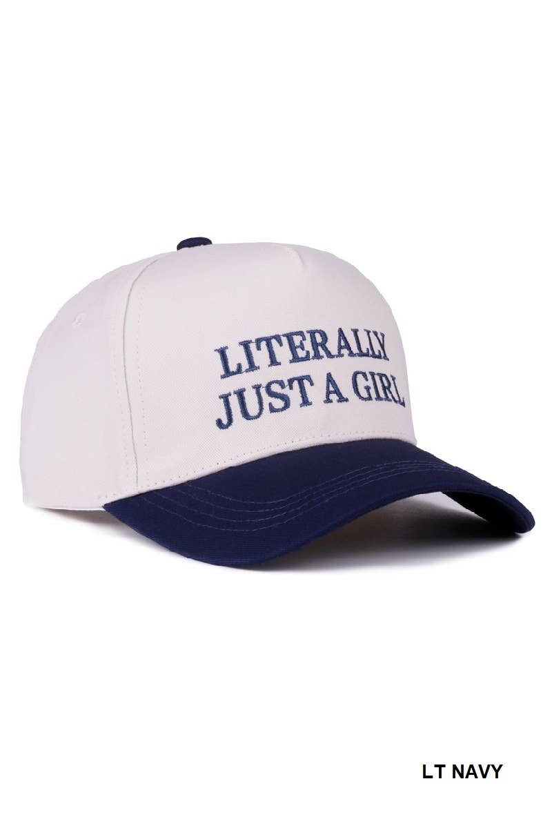 Two Tone Canvas Cotton Cap