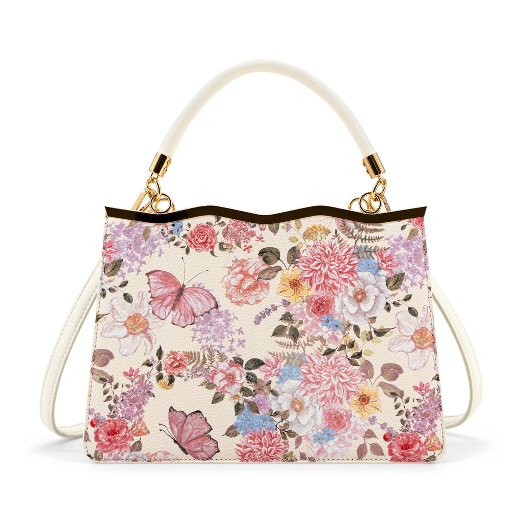 Amelie Floral Garden Bow Women's Crossbody Bag