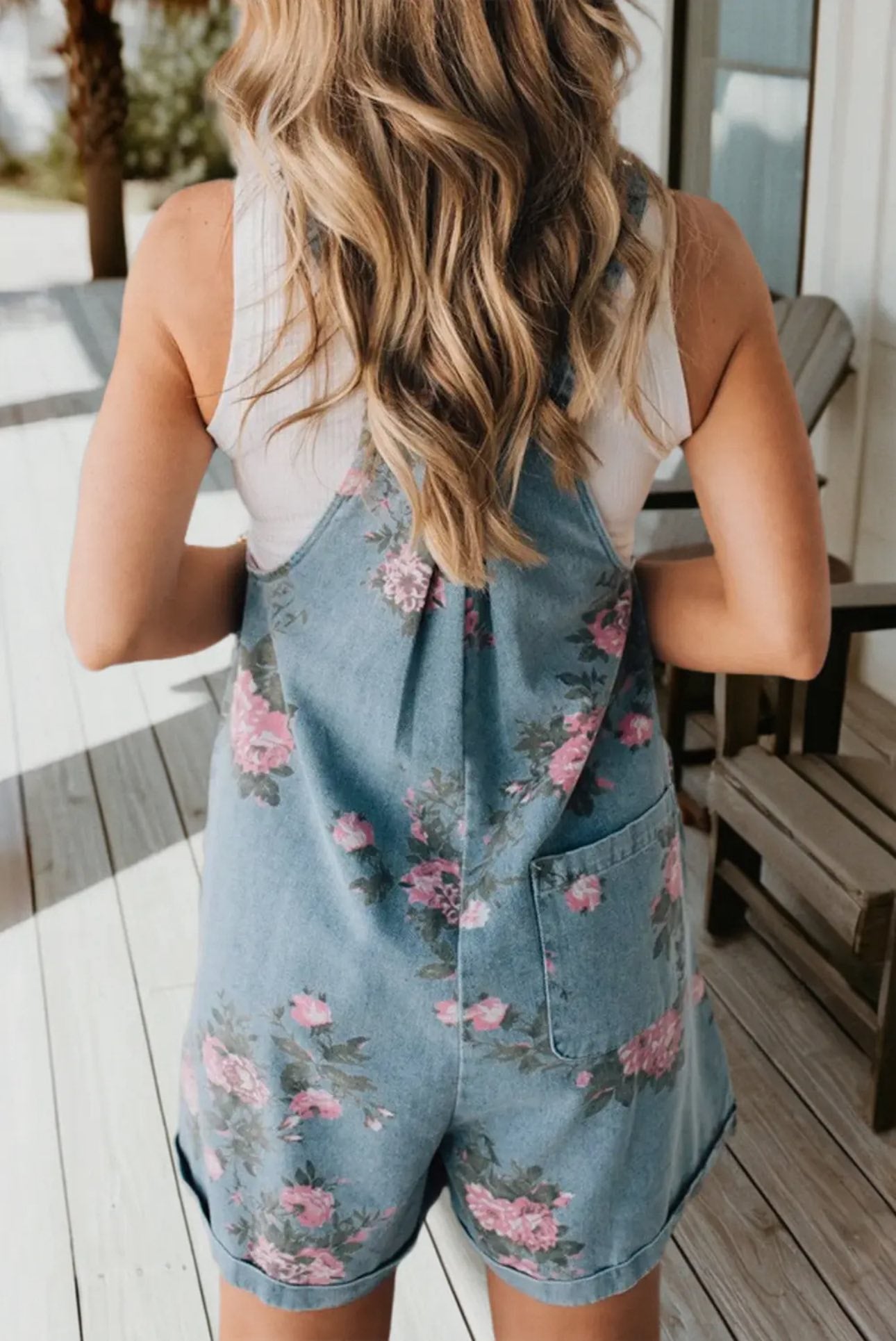 Floral Overalls
