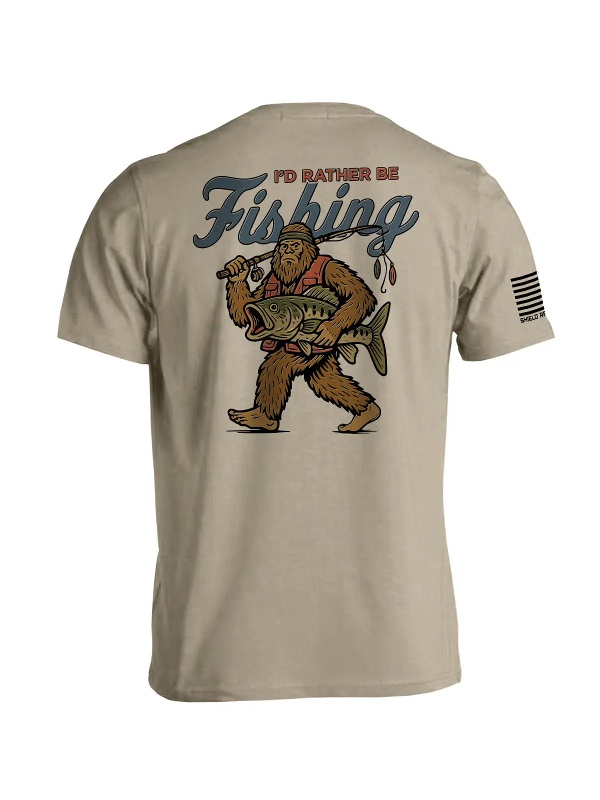 I'd Rather Be Fishing Bigfoot