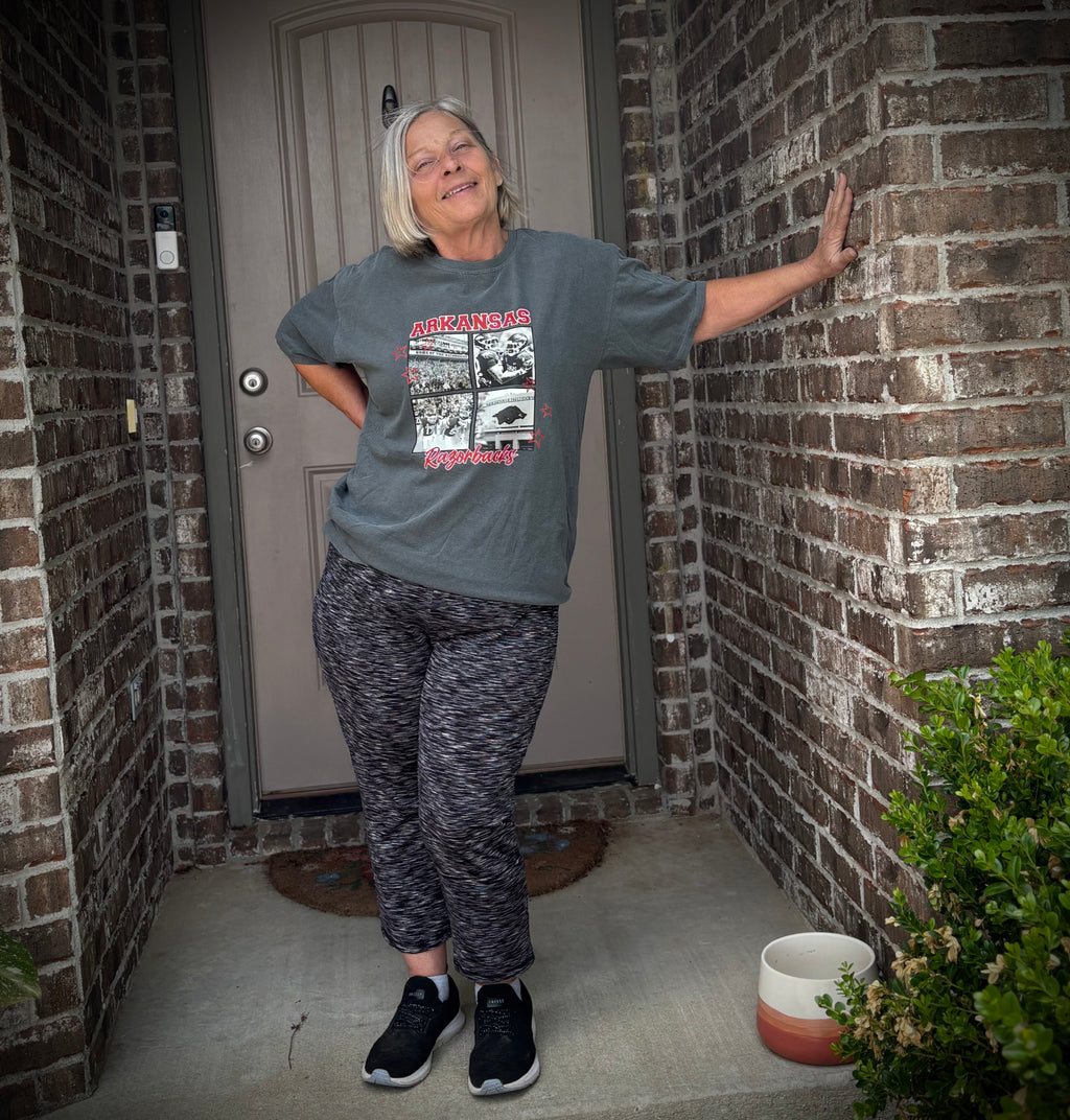 Ark Football Tee Comfort Color