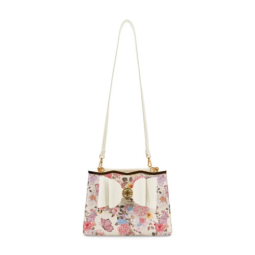Amelie Floral Garden Bow Women's Crossbody Bag
