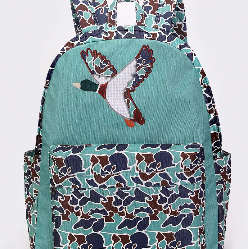 Kids Backpack Camo Duck