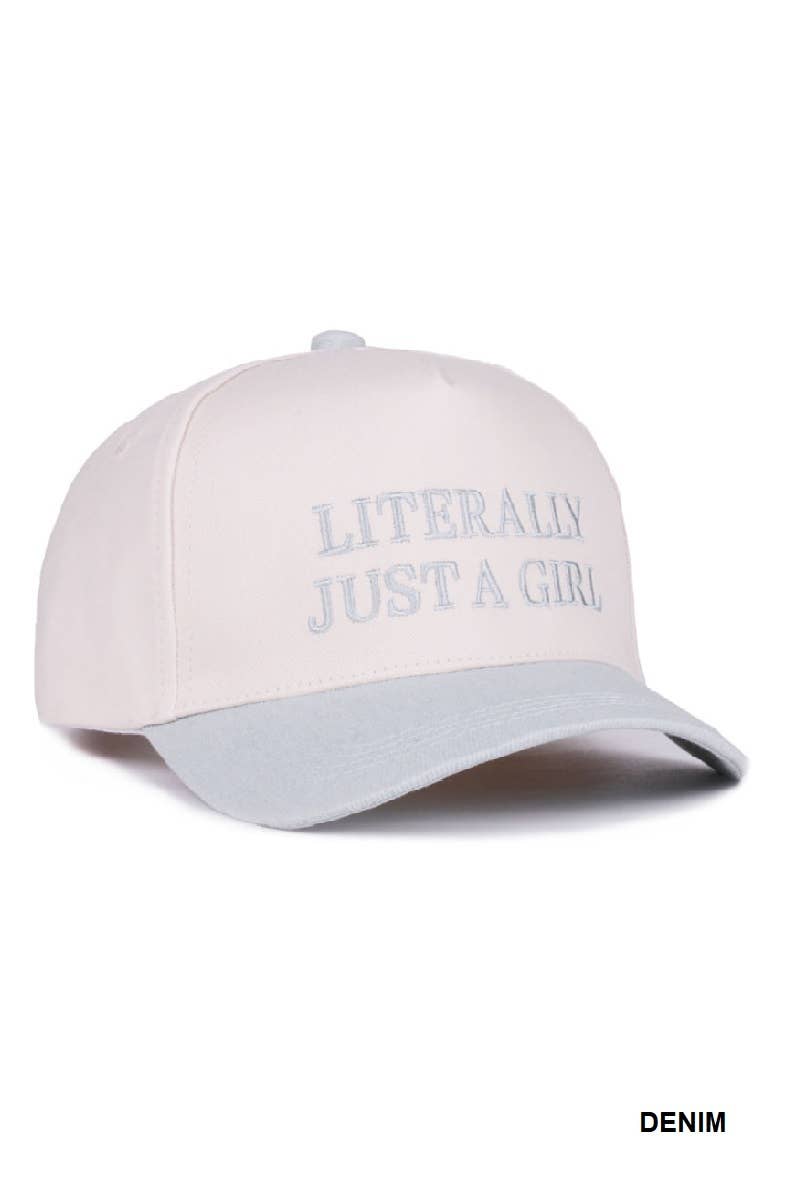 Two Tone Canvas Cotton Cap