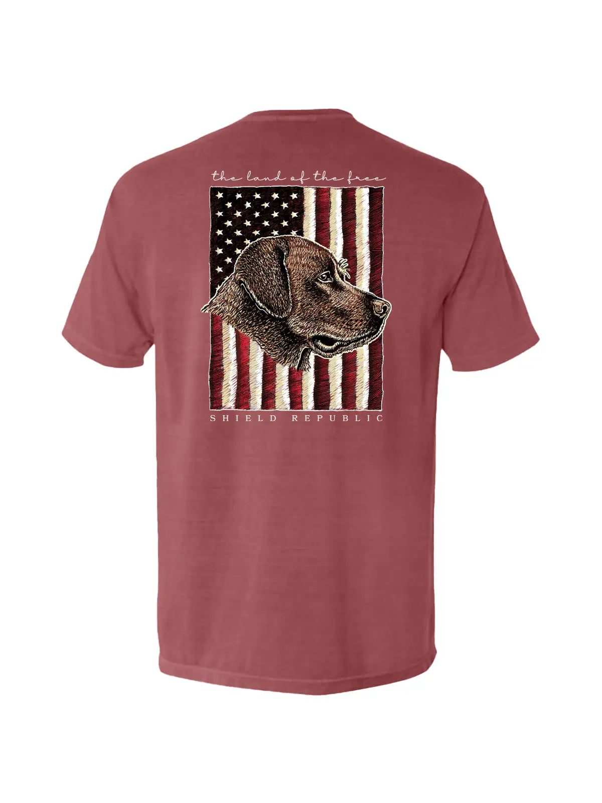 The Land of the Free Chocolate Lab