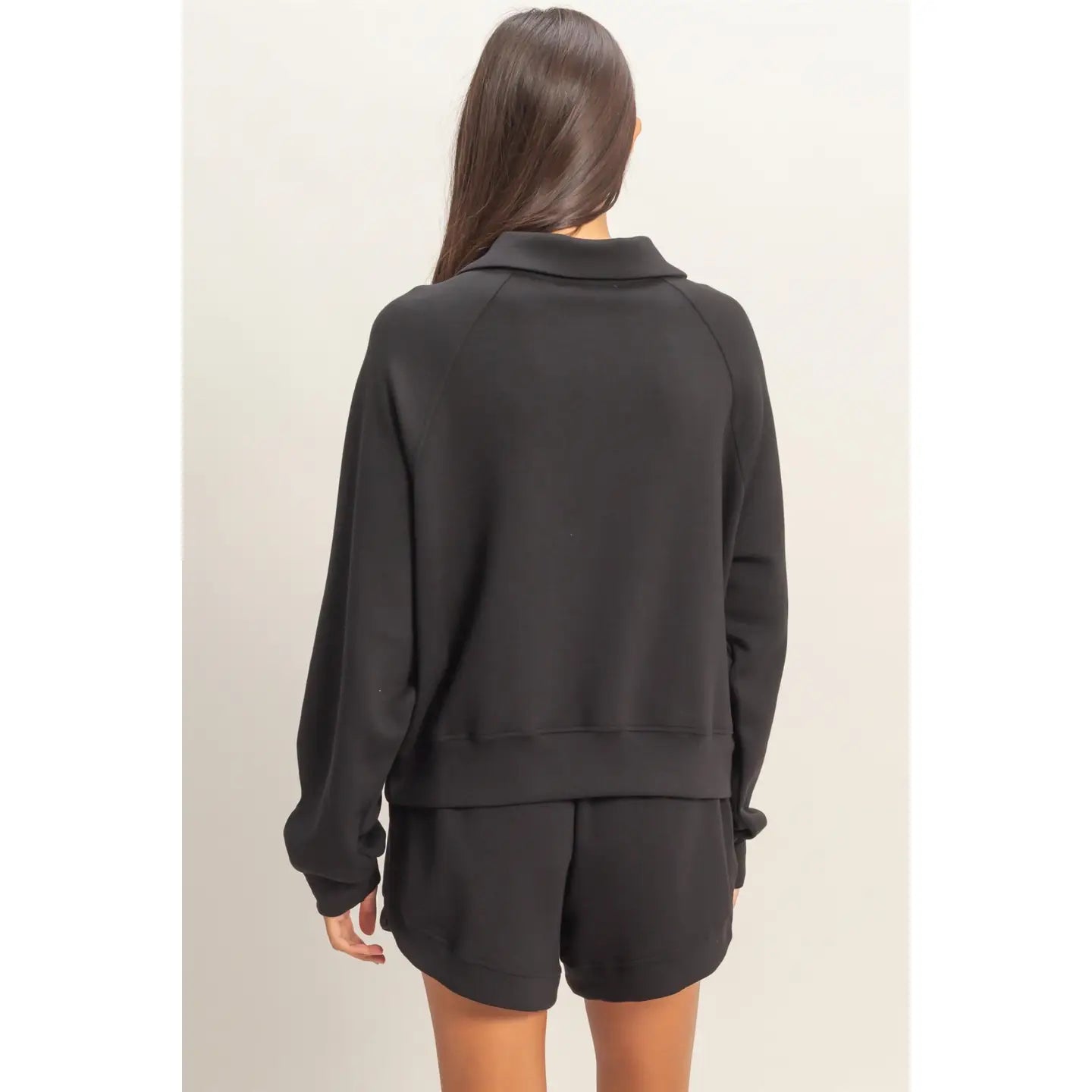 Half-Zip Collar Pullover